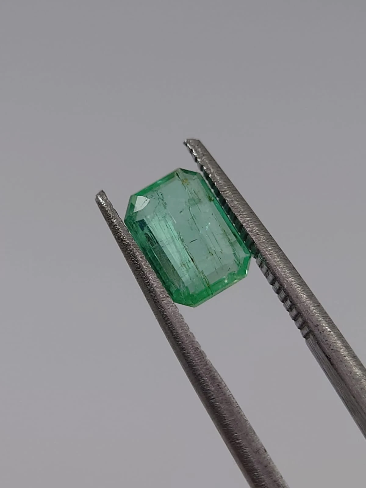 0.95ct Natural Green Emerald Loose Gemstone From Panjshir Afghanistan — view 5